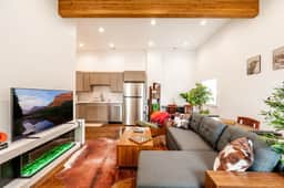 Vaulted Den — Chic 1BR with Fireplace, Sheridan WY - Image 2